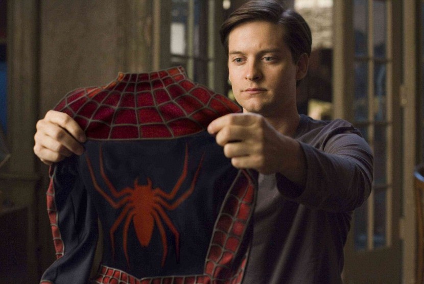 Tobey Maguire tergoda kembali untuk berperan sebagai Spider-Man setelah membintangi film Spider-Man: No Way Home. (ilustrasi)