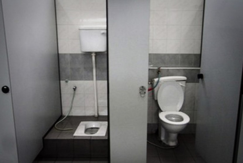 Toilet Umum. Ilustrasi.