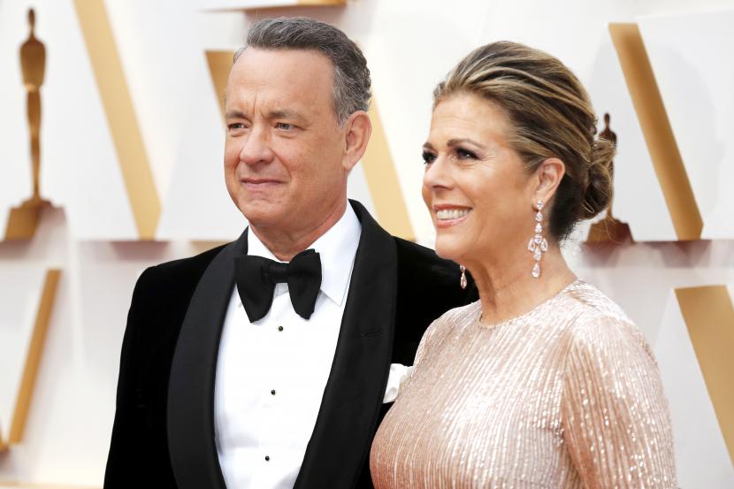 Pasangan selebritas Rita Wilson dan Tom Hanks merayakan ulang tahun pernikahan ke-34 pada akhir April lalu.