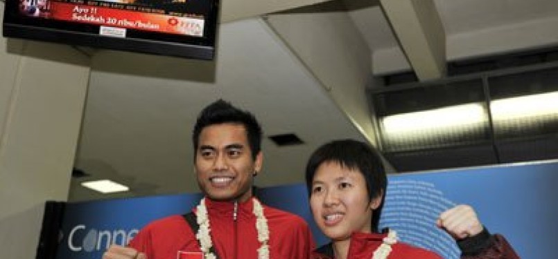 Tontowi Ahmad/Lilyana Natsir terima bonus Rp 200 Juta