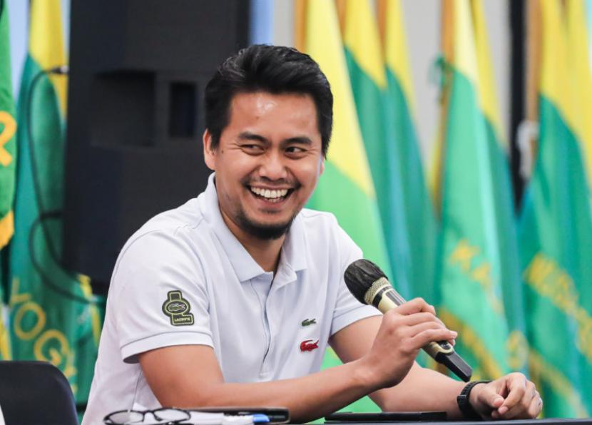 Tontowi Ahmad, salah satu mentor pemain dalam tim Ad Hoc PBSI untuk Olimpiade Paris 2024.