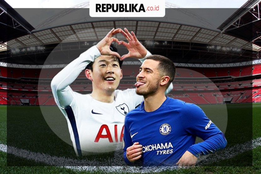 Tottenham vs Chelsea, membidik laga puncak.