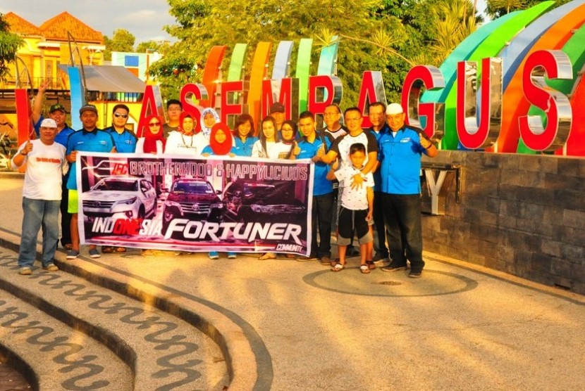 Touring perdana Indonesia Fortuner Community