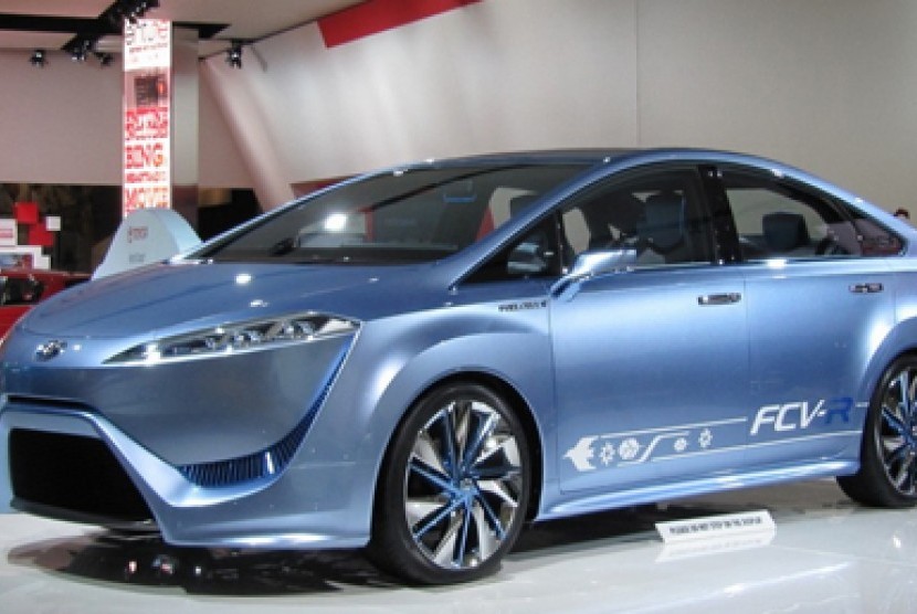 Toyota FCV-R fuel cell.