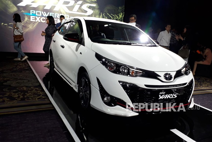 Toyota Luncurkan New Yaris di Jakarta, Selasa (20/2).