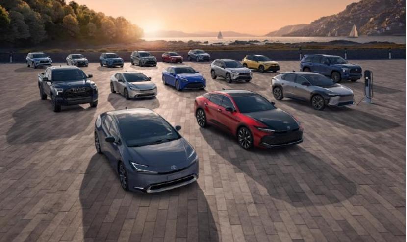 Toyota sudah memproduksi 55 model kendaraan listrik yang dibagi dalam empat kategori.