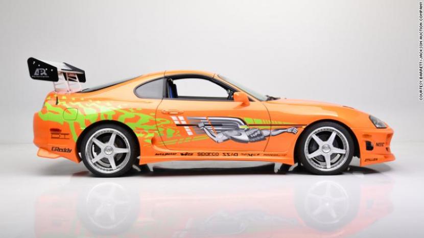 Toyota Supra in Fast & Furious Film Sold Rp 7 Billion