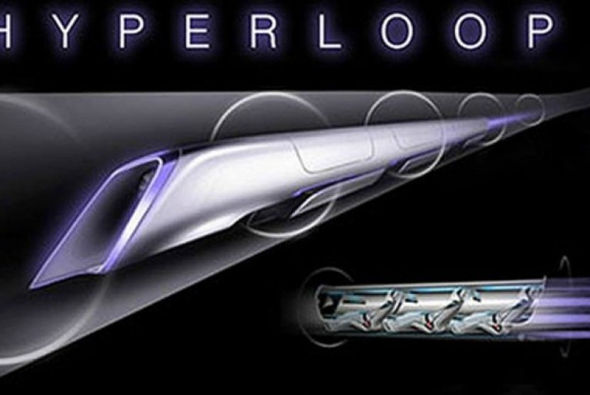 Track The Hyperloop, kereta yang kecepatannya bisa melampaui kecepatan pesawat 