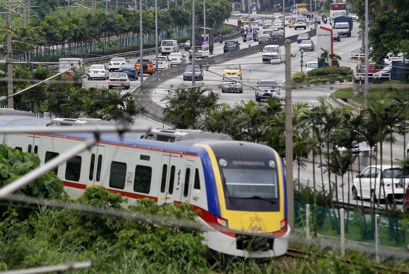 Transportasi publik di Malaysia (ilustrasi)