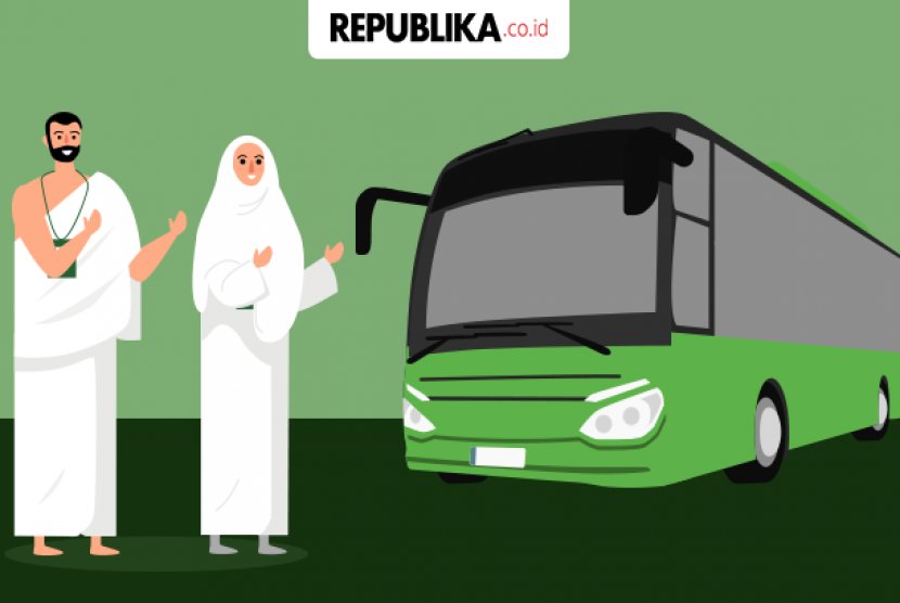 Transportasi untuk Jamaah Haji (Ilustrasi)