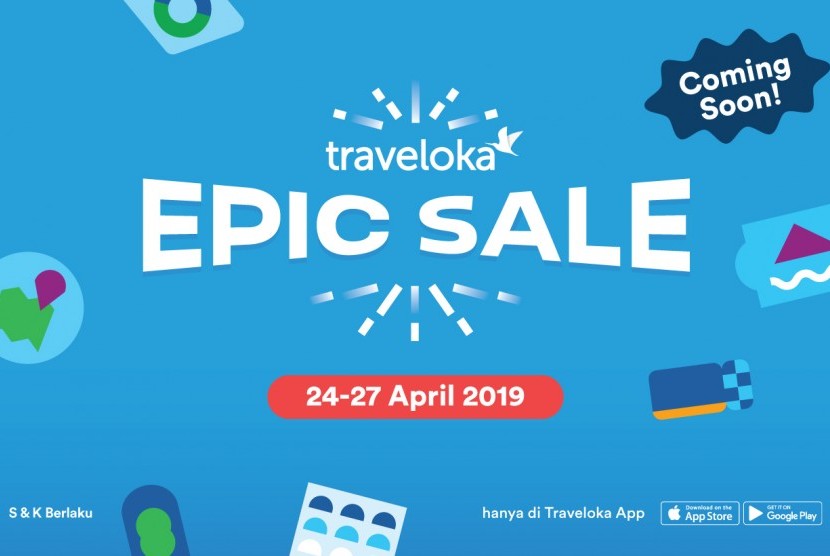 Traveloka Epic Sale.