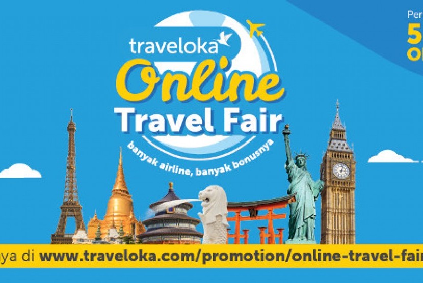 Traveloka Siap Gelar Travel Fair Secara Online.