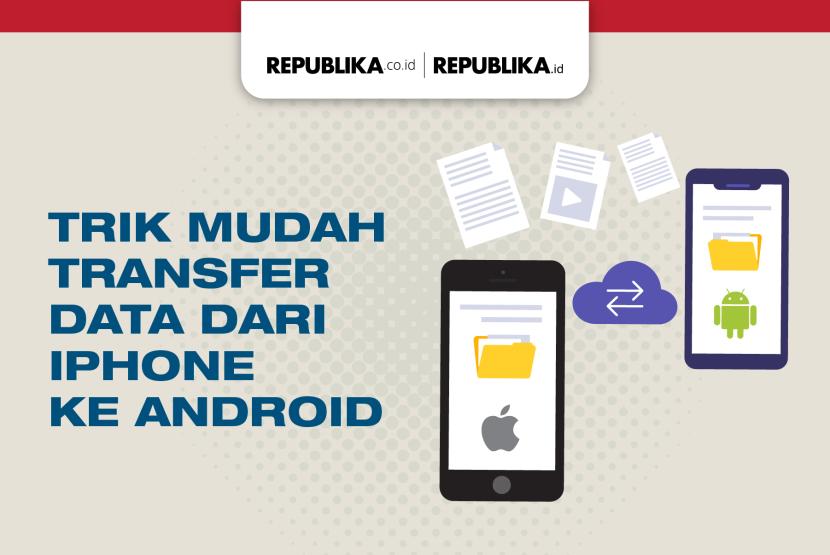 Trik mudah transfer data dari iphone ke android.