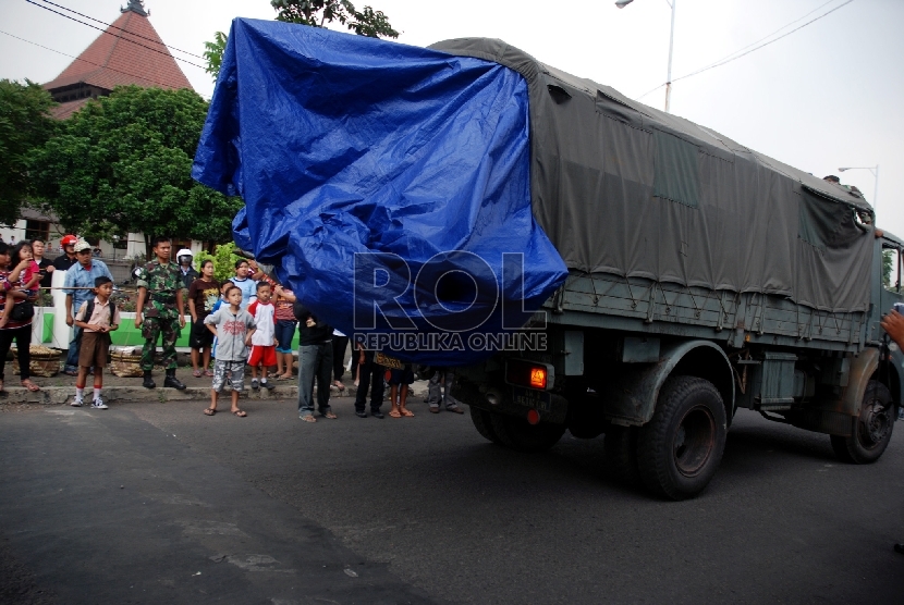 Truk milik TNI (ilustrasi).