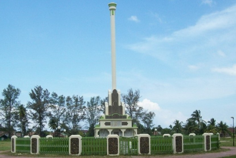 Tugu Darussalam, Banda Aceh yang terletak di lokasi kampus Universitas Syiah Kuala.
