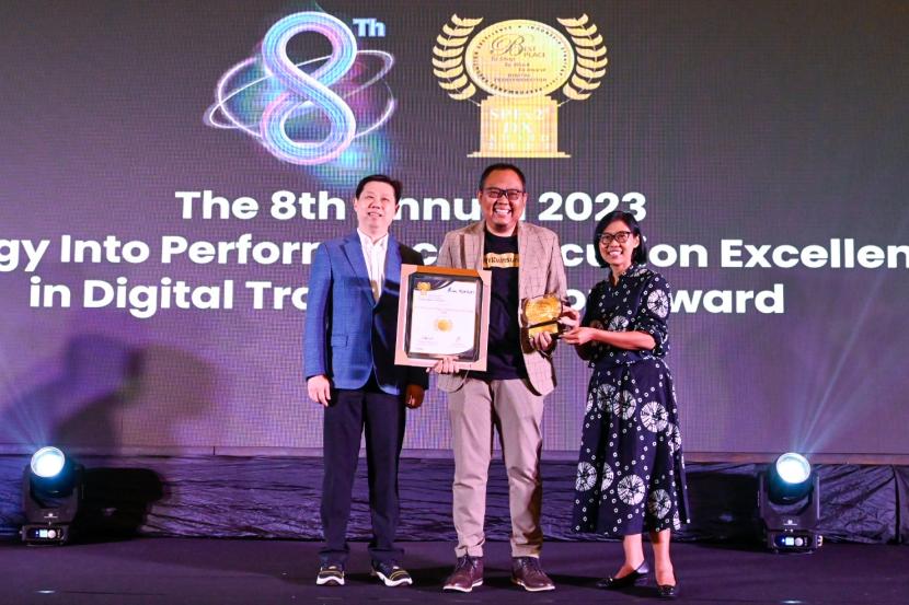 Tugu Insurance meraih kemenangan dalam ajang kompetisi Indonesia Strategy-into-Performance Execution Excellence (SPEx2®) DX Award 2023 dalam kompetisi SPEx2® DX Award ke-8 2023.