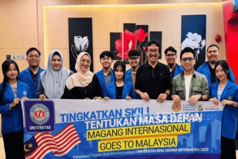 UBSI Lepas Mahasiswa Ikut Program Magang Internasional di Malaysia