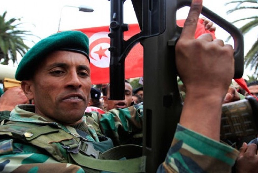 Tunisian soldier