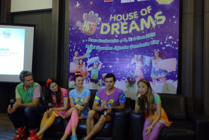 Tur Hi-5 House of Dreams kali ini akan diselenggarakan di beberapa negara, termasuk Indonesia pada Desember mendatang.