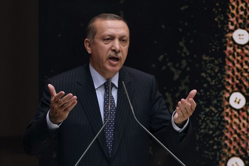 Perdana Menteri Turki Recep Tayyip Erdogan 