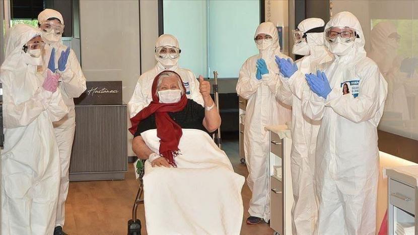 Turki: Pasien lansia di Turki sembuh dari Covid-19 setelah mendapatkan perawatan medis. (Foto file - Anadolu Agency)