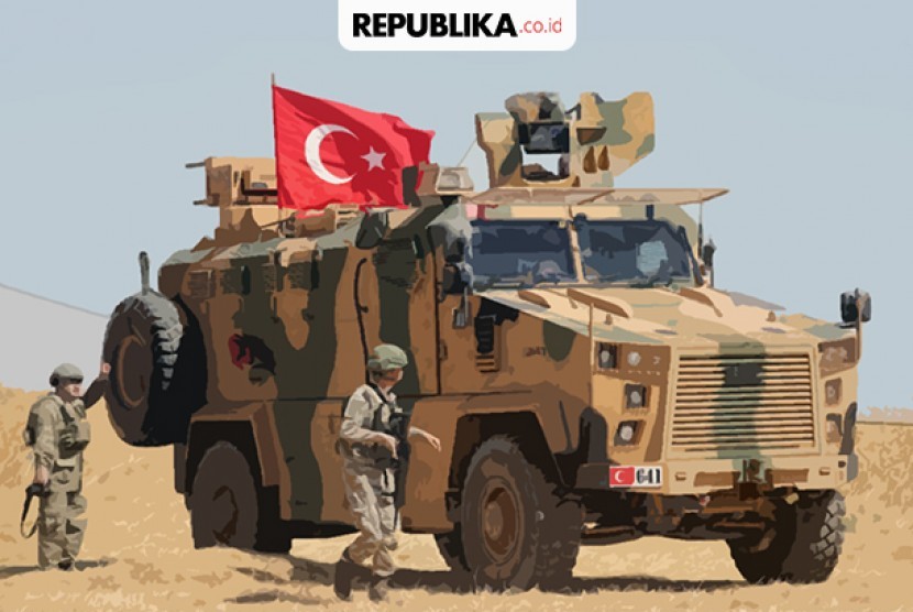 Turki serang pasukan Kurdi di Suriah