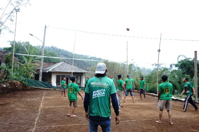 Turnamen Asandra di Gunungsari, Kecamatan Bumiaji, Kota Batu. 