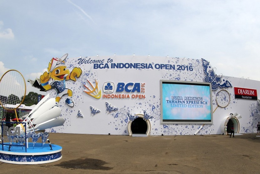 Turnamen BCA Indonesia Open Super Series Premier 2016 digelar di Istora Senayan Jakarta, 30 Mei-5 Juni 2016