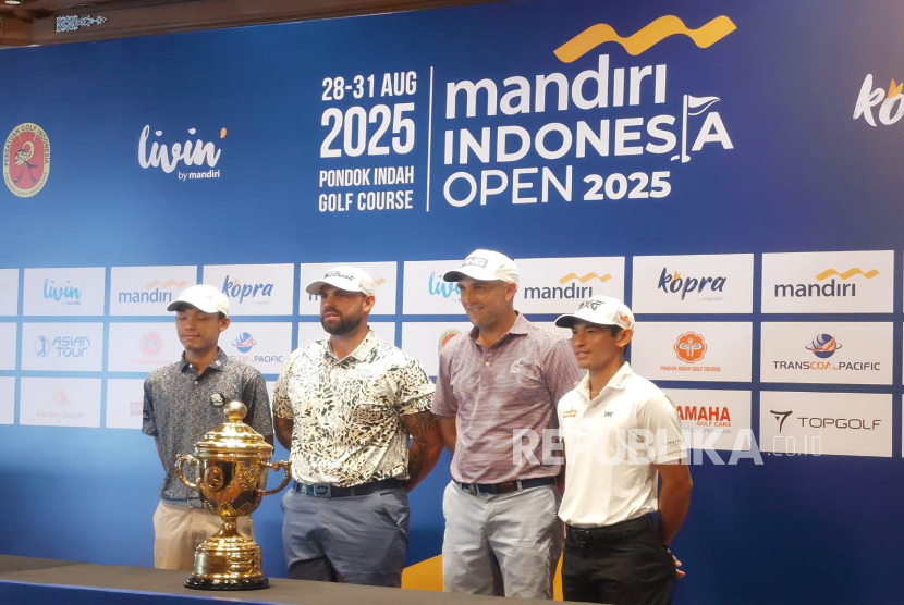 Turnamen golf bergengsi Mandiri Indonesia Open 2025 akan berlangsung pada 28-31 Agustus di Pondok Indah Golf Course. 