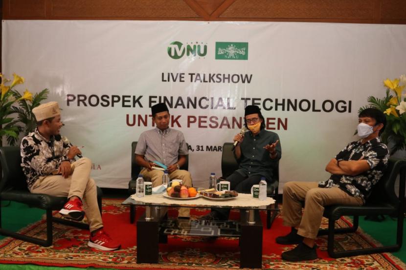 TV NU menggelar Talkshow Prospek Financial Technologi (Fintech) Untuk Pesantren. 