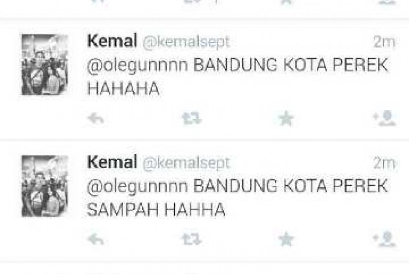 Twitter penghinaan @kemalsept