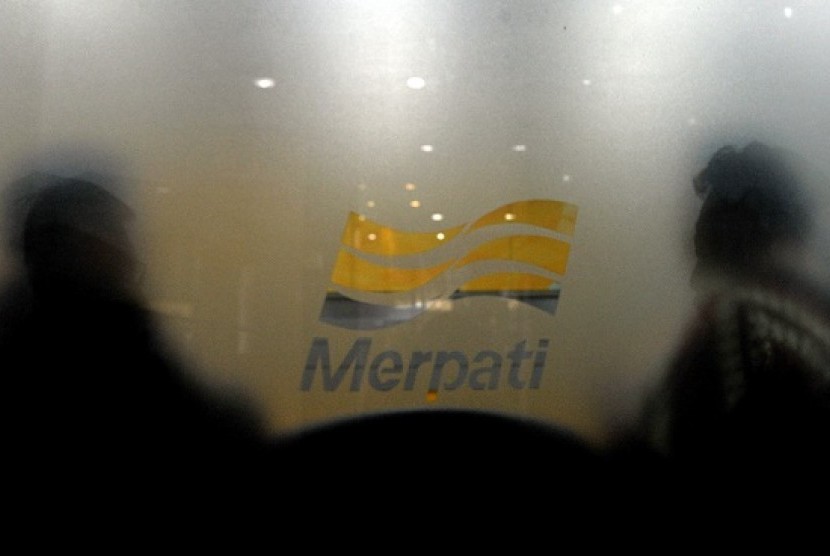 Logo of Merpati (illustration)  