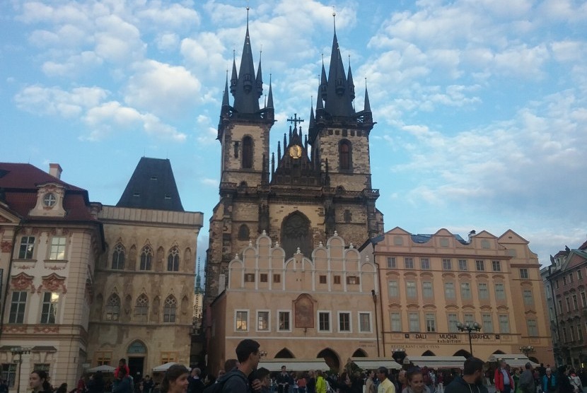 Salah satu sudut Kota Praha.