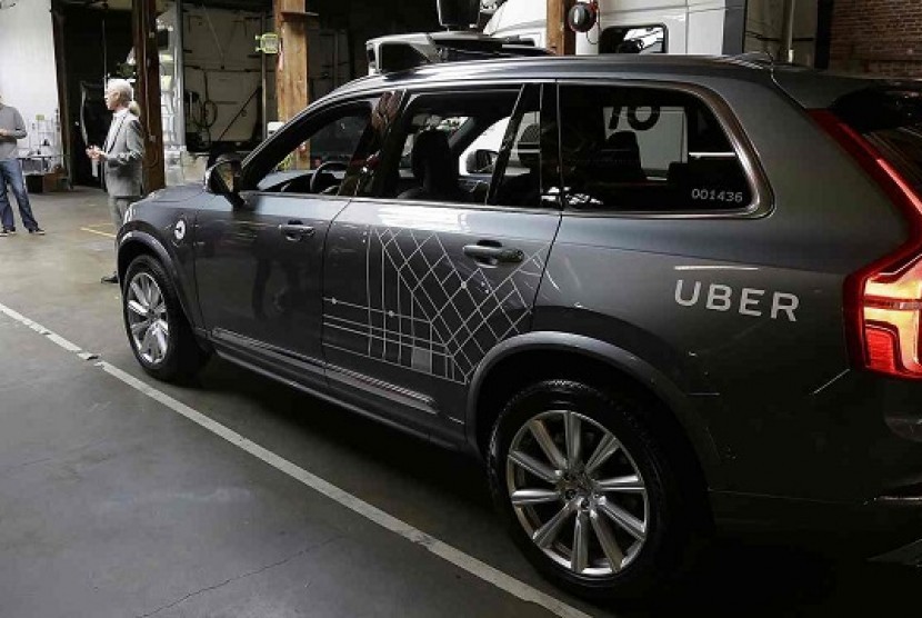 Uber self driving