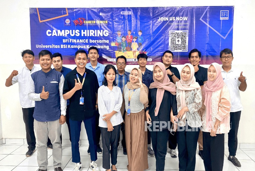 UBSI kampus Karawang bersama PT BFI Finance Indonesia menyelenggarakan campus hiring untuk memperluas akses peluang kerja di sektor pembiayaan. 