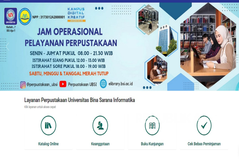 UBSI menyediakan perpustakaan digital yang memudahkan para mahasiswanya mengakses koleksi buku digital dan sumber pembelajaran lainnya. 