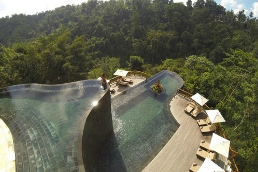 Ubud Hanging Garden Hotel di Bali.