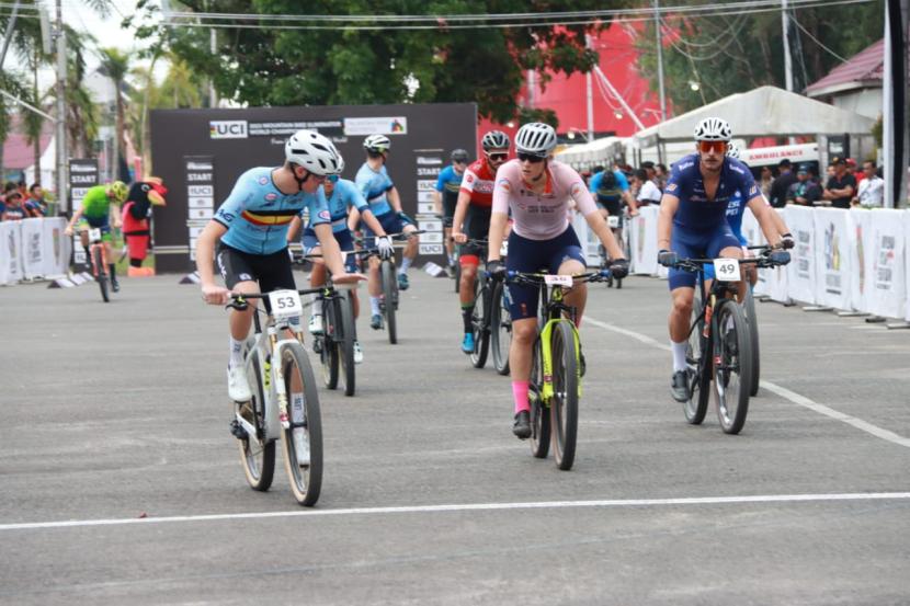 UCI MTB Eliminator World Championship 2023 resmi dibuka di Palangka Raya, Kalimantan Tengah.