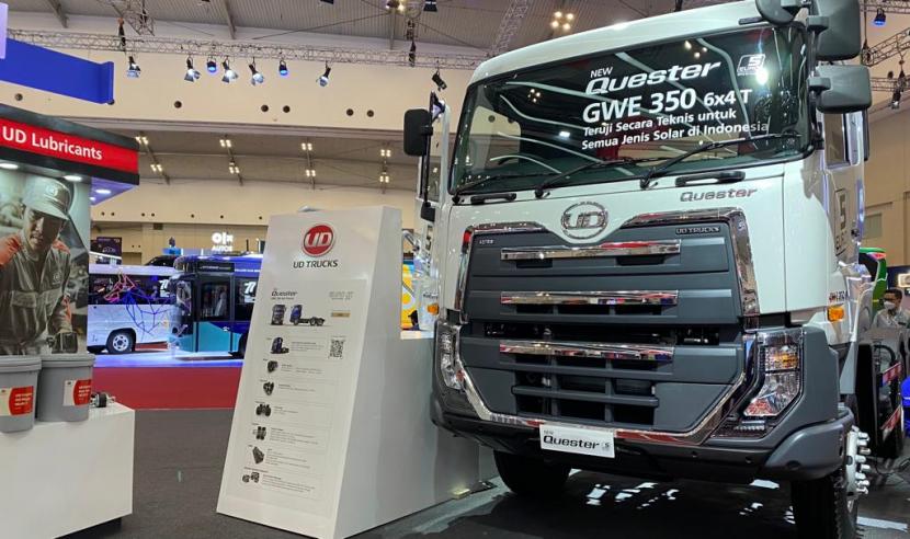 UD Trucks menggunakan GIIAS 2022 sebagai ajang untuk memperkenalkan produk berstandar Euro 5 yang efisiensinya naik 10 persen. 