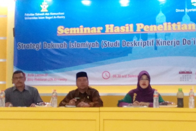 UIN Ar-Raniry Banda Aceh menggelar hasil penelitian Dinas Syariat Islam (DSI)  Aceh.