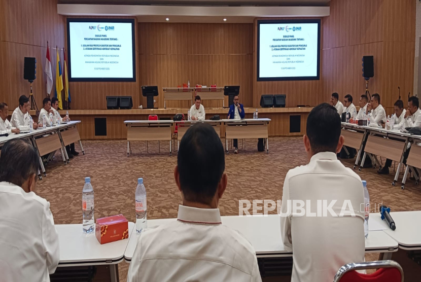 Ujian sertifikasi profesi kurator yang digelar PKPI.