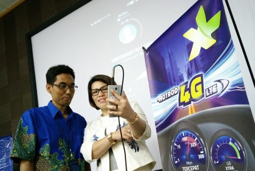 Ujicoba voice over LTE XL