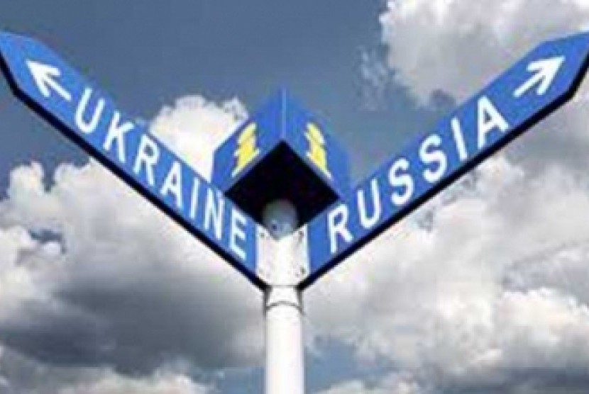 Ukraine and Russia (illustration)