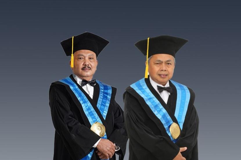UMM mengukuhkan Prof Dr Joko Widodo dan Prof Dr Mohammad Syaifuddin sebagai guru besar FKIP.