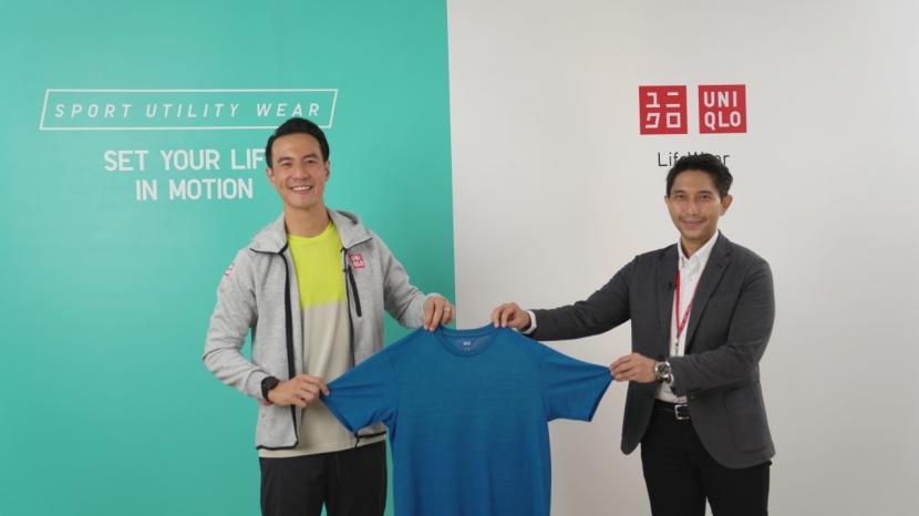 Uniqlo Indonesia secara resmi mengumumkan Daniel Mananta sebagai brand ambassador kategori Sport Utility Wear, Selasa (14/7).