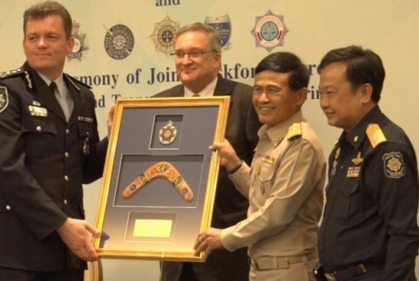 Unit gabungan Thailand-Australia terbentuk setelah peluncuran operasi serupa di Cina.