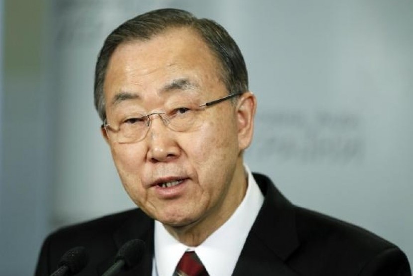 United Nations Secretary General Ban Ki-moon (file)
