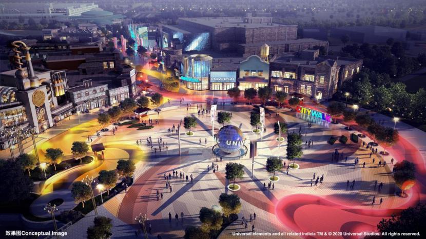 Tiket Universal Studios Beijing ludes dalam satu jam setelah dibuka (Foto: Universal Studios Beijing)