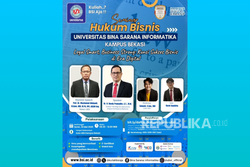 UBSI Bekasi Kupas Tuntas Hukum Bisnis Digital untuk Para Pelaku Usaha