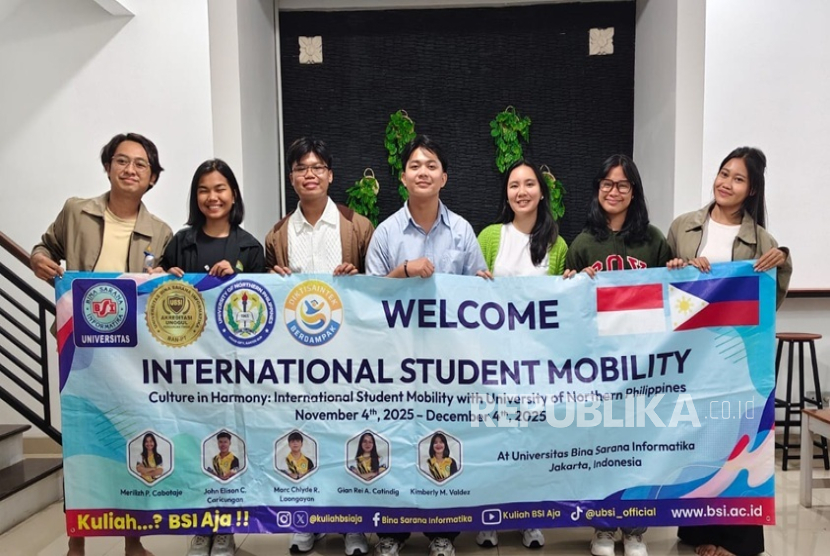 UBSI Siapkan 6 Mahasiswa Jadi Pendamping Mahasiswa Asing dari Filipina
